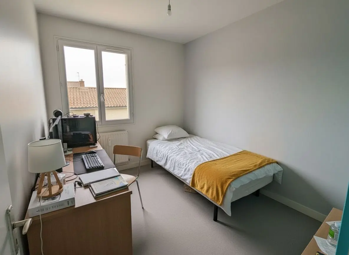 Chambre à Mérignac, après