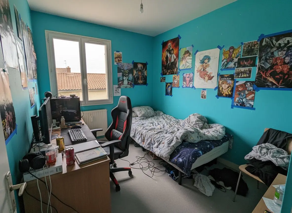 Chambre à Mérignac, avant