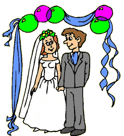 Image clipart mariage eglise