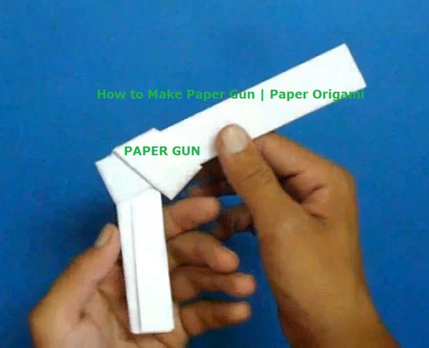 Comment faire un pistolet en papier