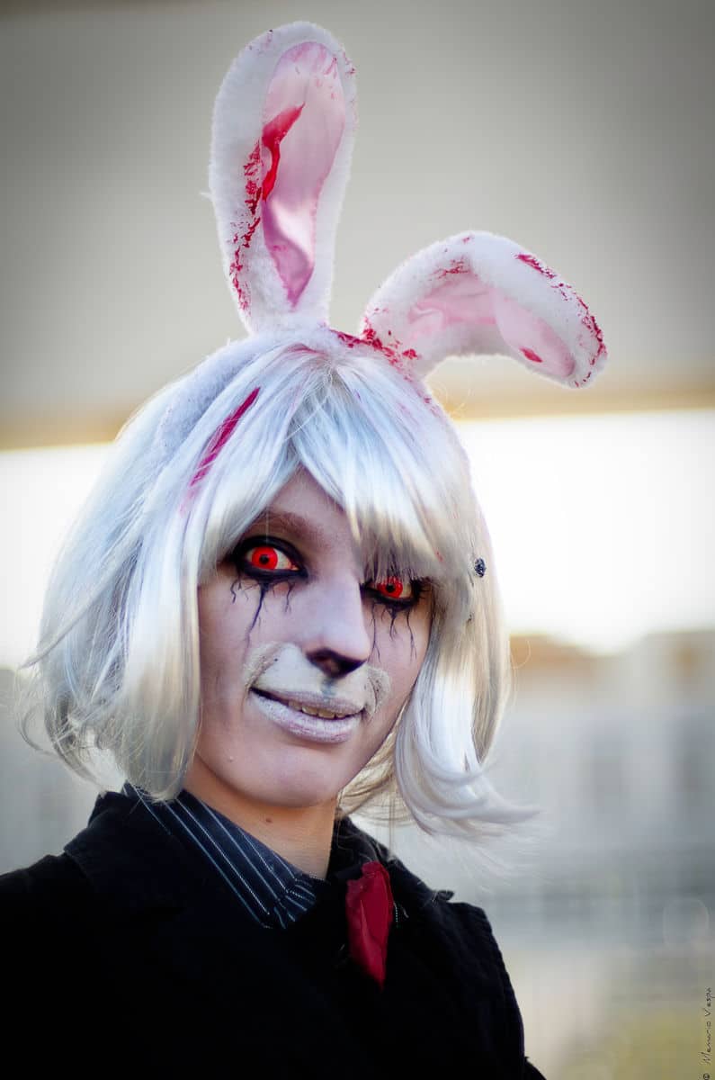 Maquillage lapin femme