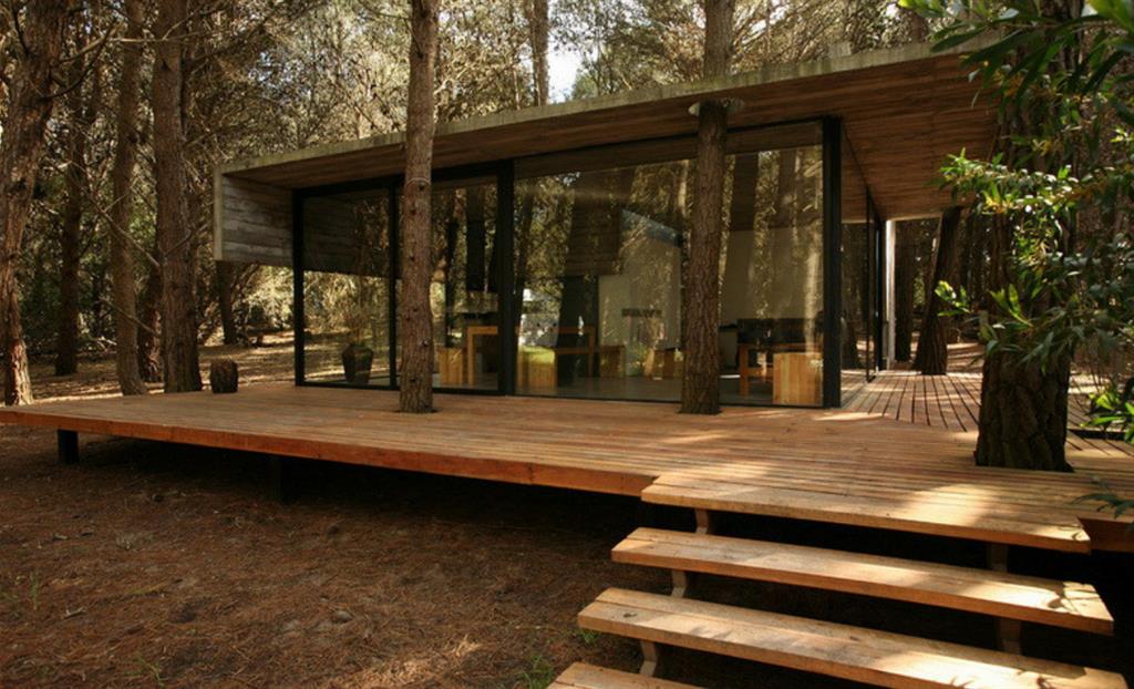 Maison moderne bois d'architecte