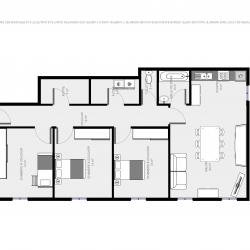 Plan appartement f4