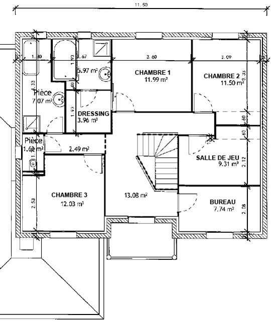 Plan maison 10m de facade