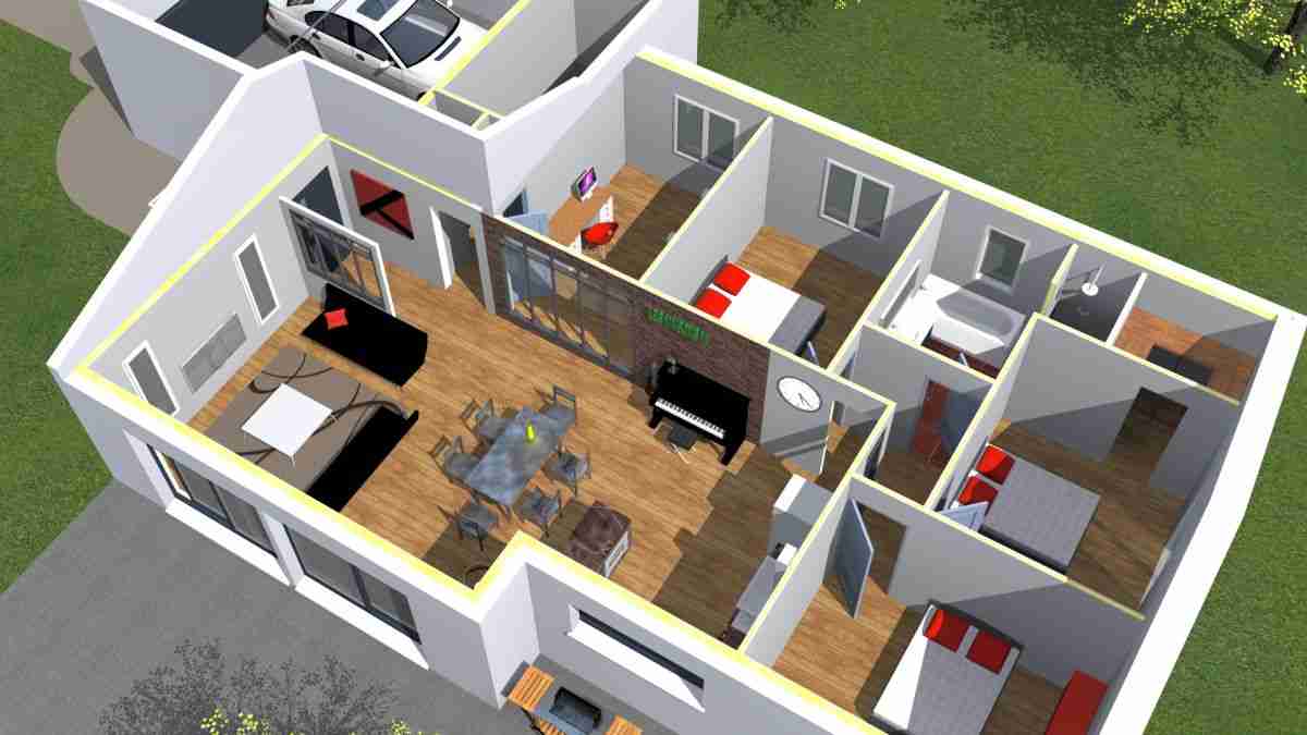 Plan maison 3d gratuit en ligne