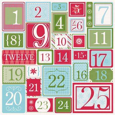 Numero calendrier de l avent a imprimer – Bricolage Maison et décoration