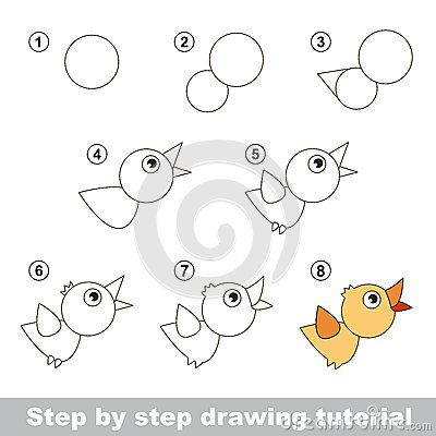 Comment dessiner un oiseau facile