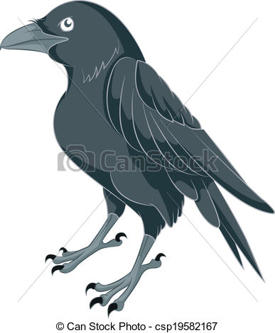 Comment dessiner un corbeau