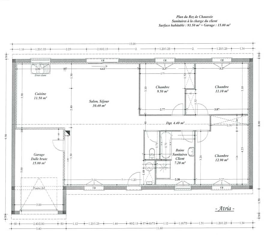 Plan maison mikit