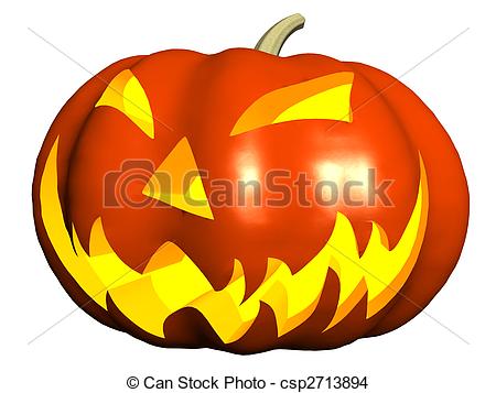 Citrouille halloween dessin couleur