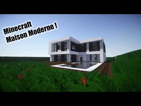 Maison modern minecraft