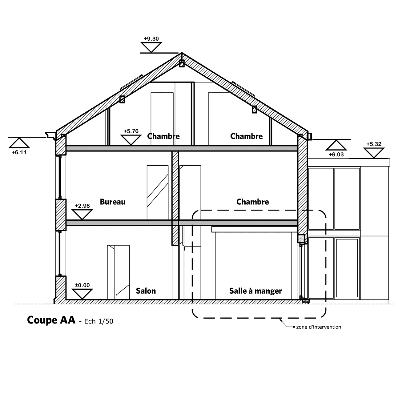 Plan maison sketchup