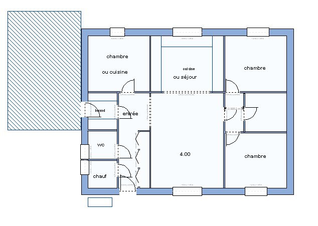 Maison 90m2 plan