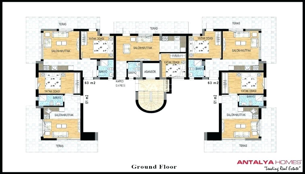 Plan de maison de luxe