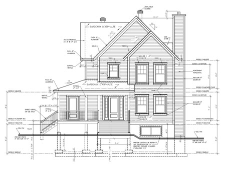 Plan maison design