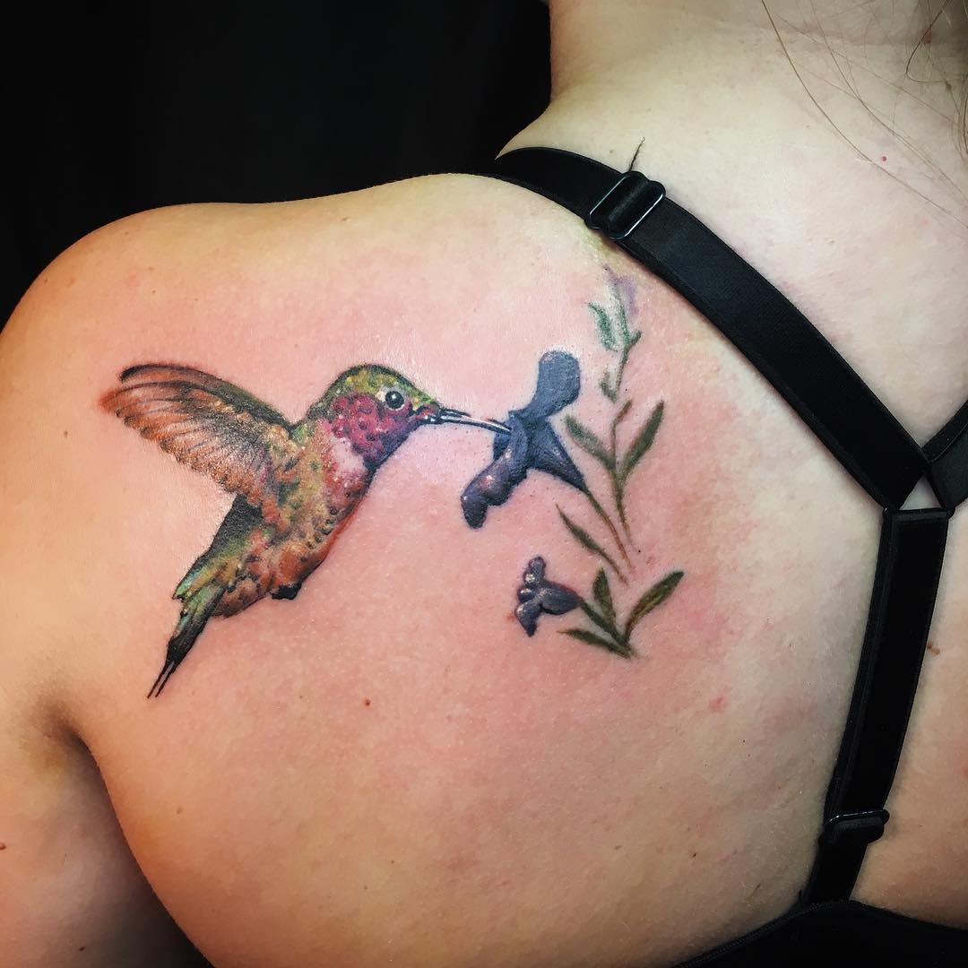 Tatouage colibri signification