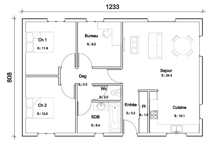 Plan maison gratuit pdf