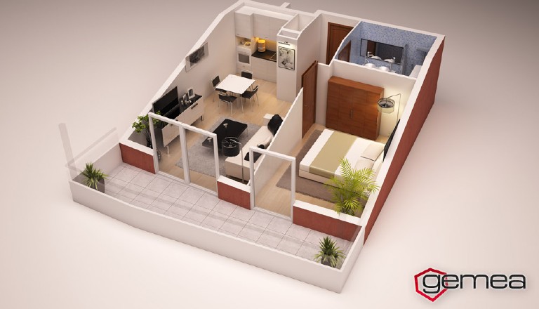 Plan de chambre en 3d – Bricolage Maison et décoration