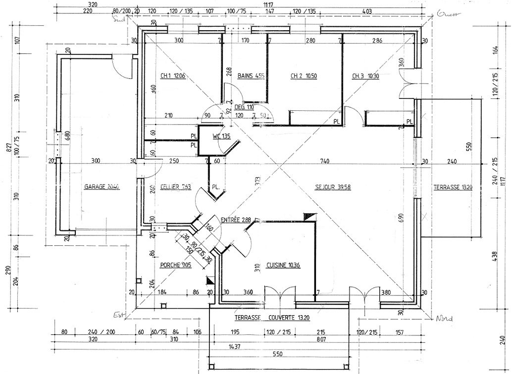 Plan de maison d'architecte gratuit