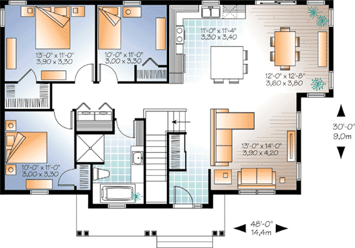 Plan de maison moderne pdf