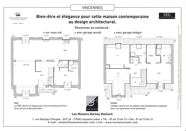Plan de maison moderne pdf