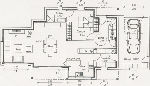 Plan maison 150m2 r+1