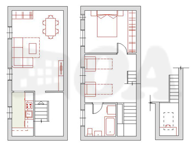 Plan maison 60 m2