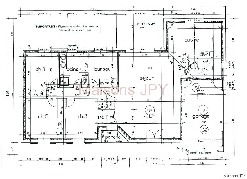 plan de maison individuelle pdf