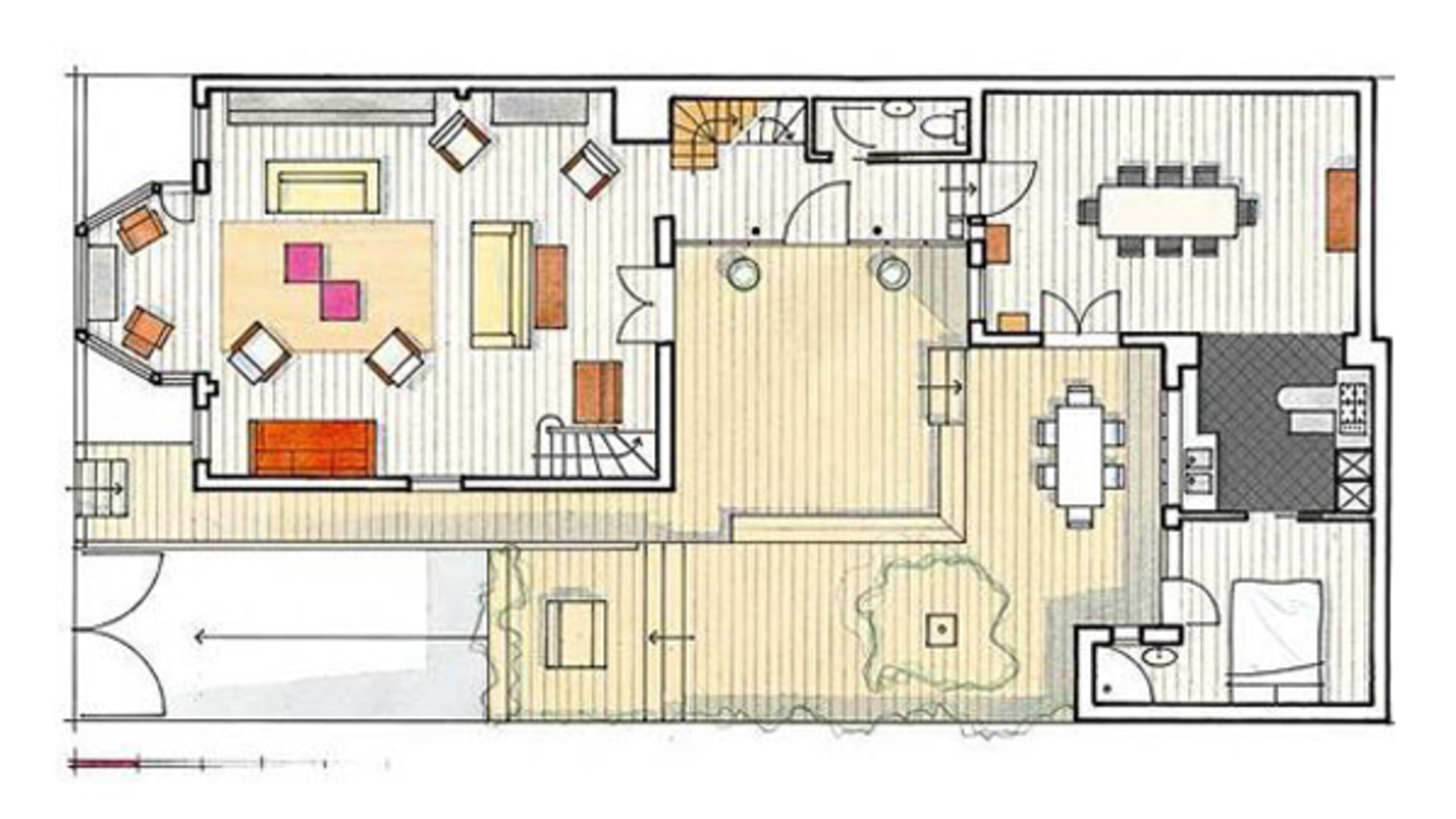 Plan maison 2 appartements