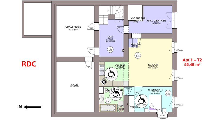  Plan  d   appartement  t4  Bricolage Maison et d coration