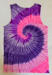 Tie and dye violet