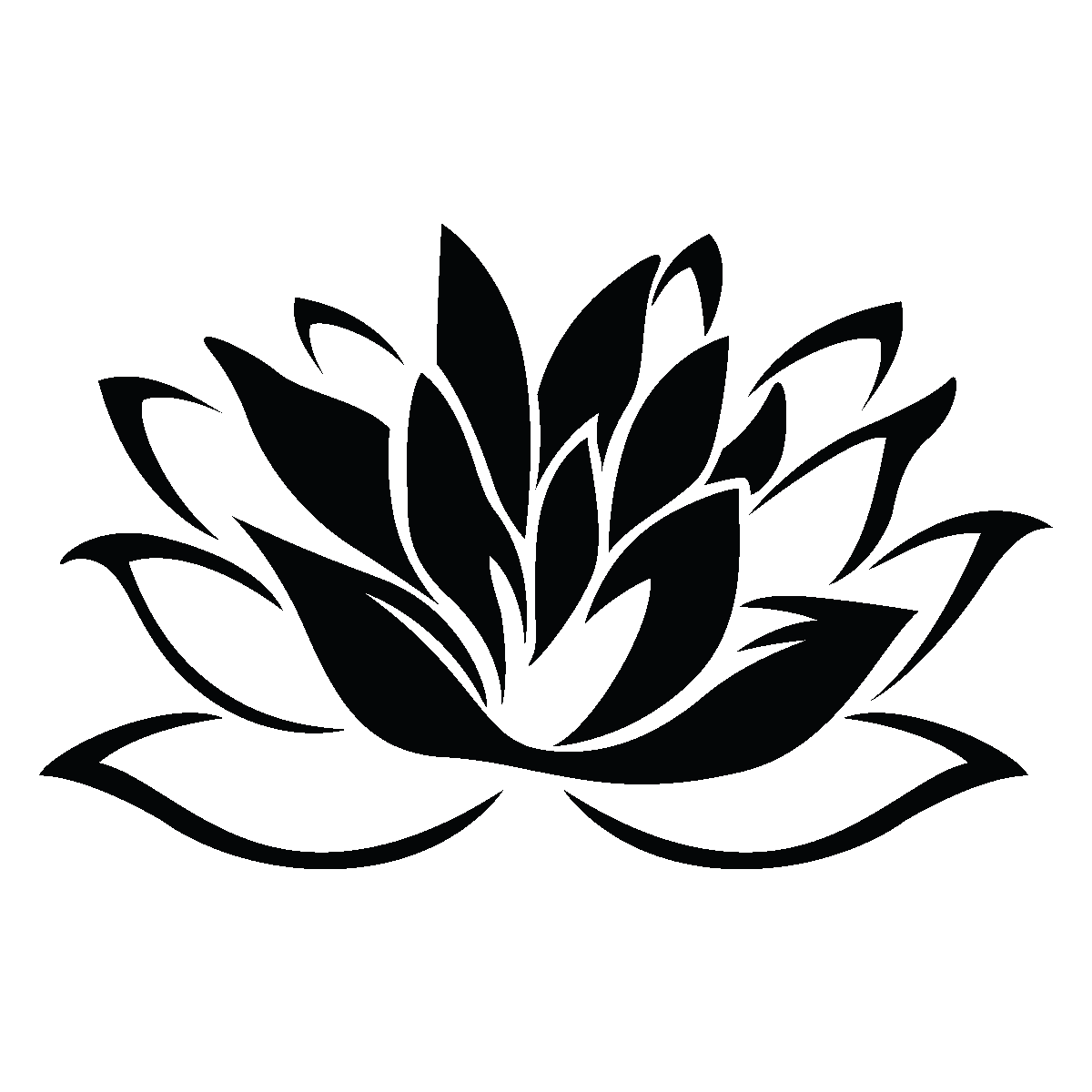Dessin de fleur de lotus