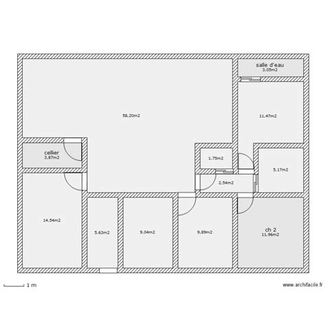 Plan maison plain pied 130 m2