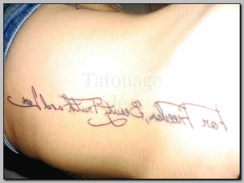 Idée phrase tatouage