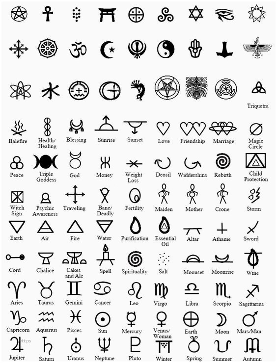Symbole de la force mentale tatouage