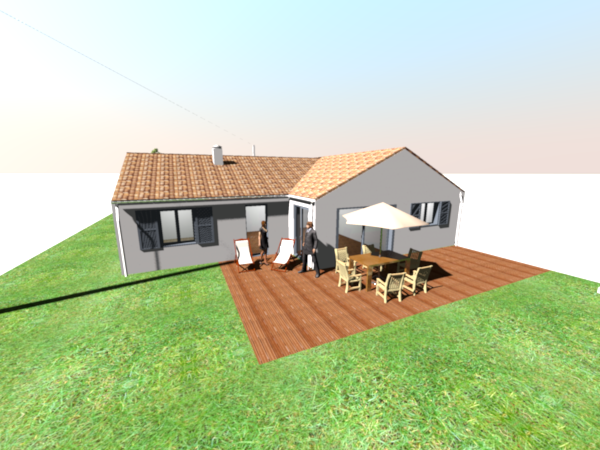 Simulation maison 3d