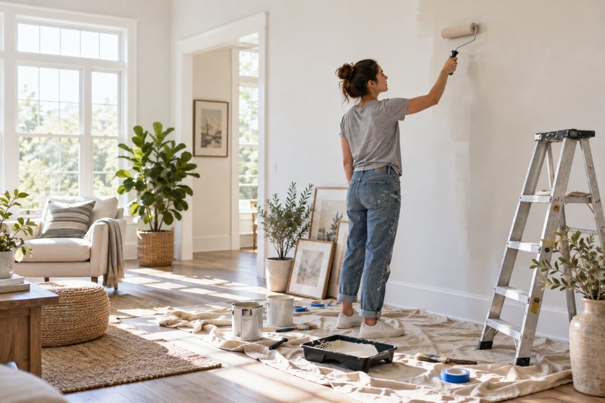 Brico maison déco : rafraîchir sa maison sans gros chantier