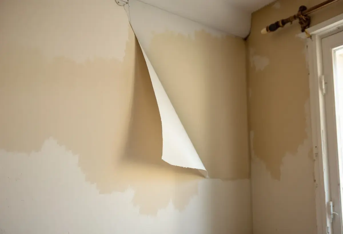Décoller du papier peint intissé sans abîmer le mur en 5 étapes