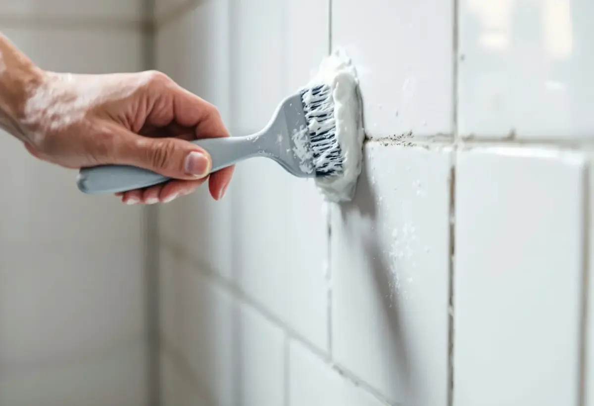 4 méthodes d’artisane pour blanchir des joints de carrelage noircis