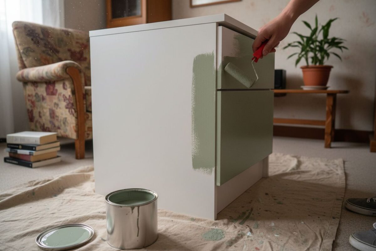 Meuble mélaminé : 5 étapes pour le peindre sans poncer ni l’écailler