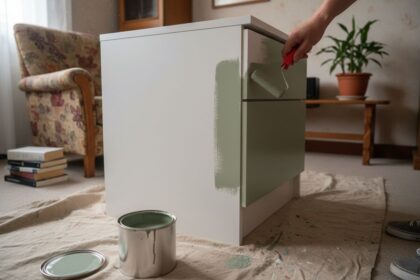 Meuble mélaminé : 5 étapes pour le peindre sans poncer ni l’écailler